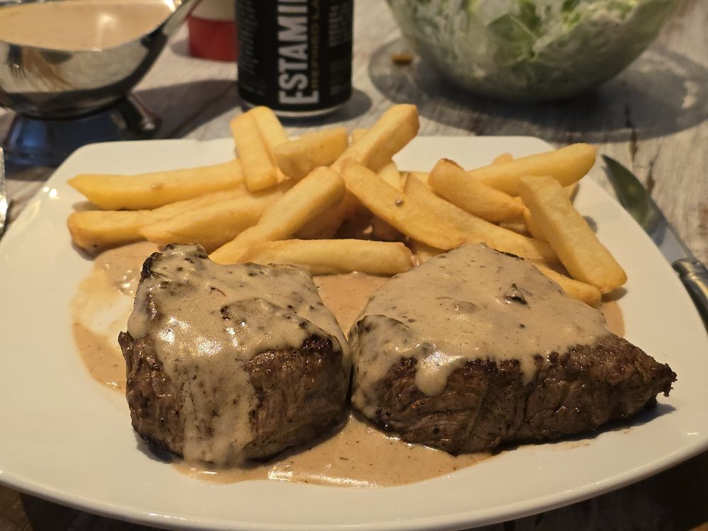 Steak w fries